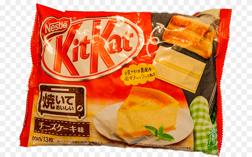 Bake Cheesecake Kit Kat, Custard, Food, Bread, Sweets Free Png