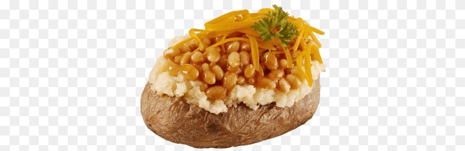 Baked Beans Jacket Potato With Cheese, Food, Lunch, Meal, Produce Free Png Download