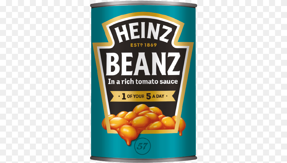 Baked Beanz Heinz Baked Beans, Tin, Advertisement, Food, Can Png