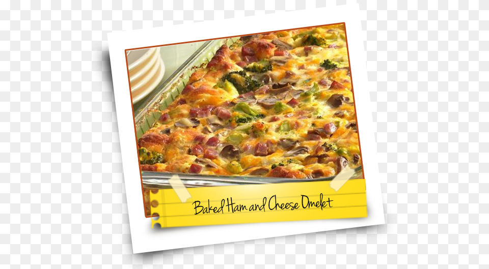 Baked Cheese Omelet, Advertisement, Food, Pizza, Poster Free Png Download