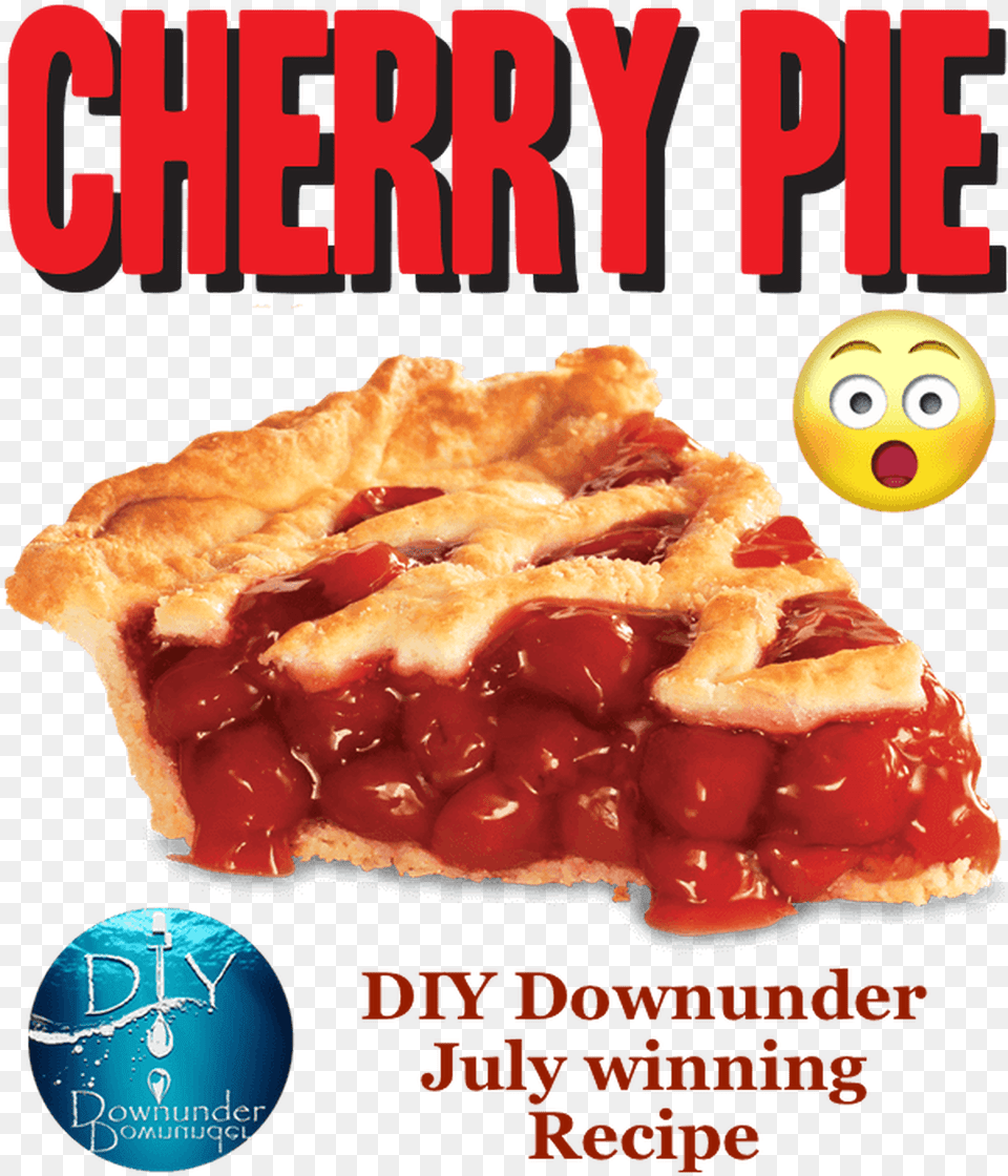 Baked Cherry Pie Piece Of Pie Transparent, Cake, Dessert, Food, Bread Png