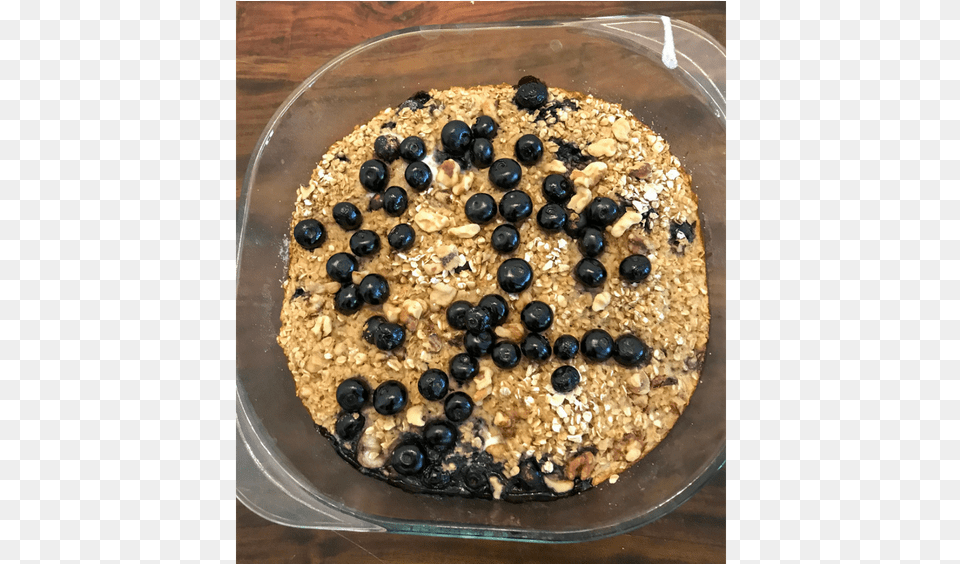 Baked Oatmeal With Bananas And Blueberries Blueberry, Bowl, Food, Breakfast, Berry Free Transparent Png