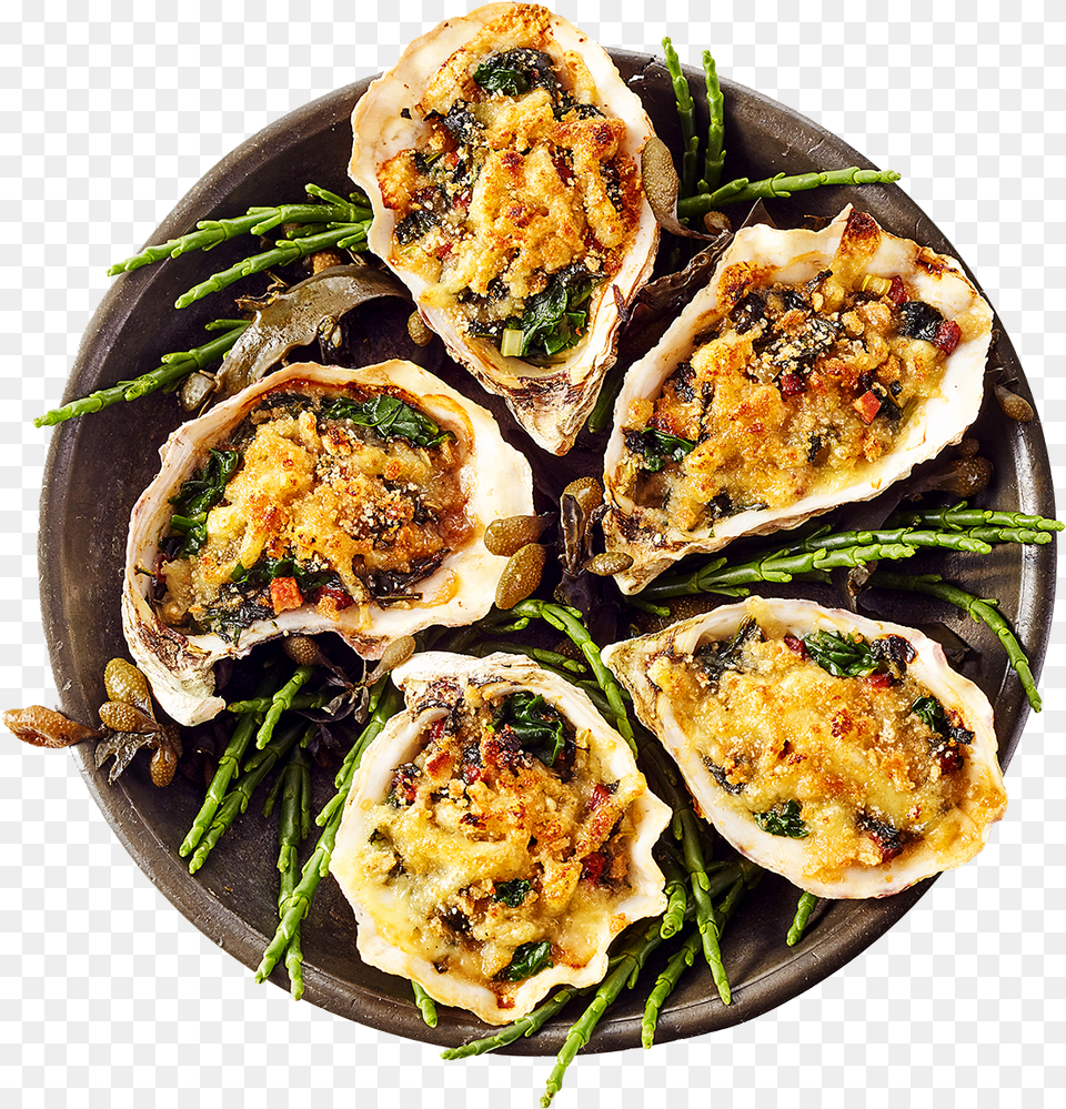 Baked Oysters Baked Oyster, Seafood, Pork, Meat, Food Free Transparent Png