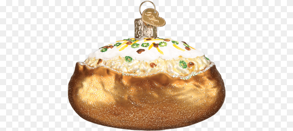 Baked Potato Christmas Ornament Old World Christmas Just Married Fine White Limo Christmas, Birthday Cake, Cake, Cream, Dessert Free Png Download