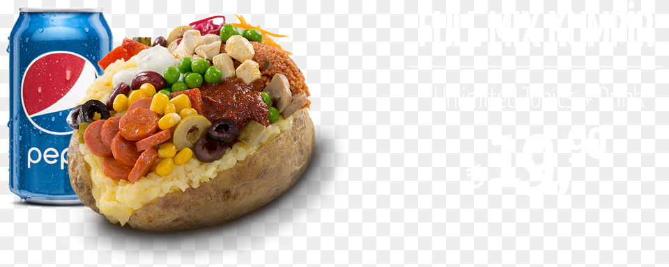 Baked Potato Download Baked Potato, Food, Hot Dog, Lunch, Meal Png Image