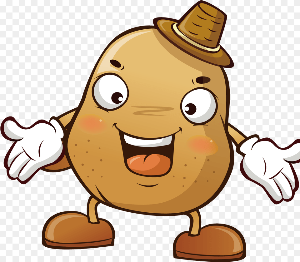 Baked Potato Sweet Potato Vegetable Clip Art Cartoon Potato Clip Art, Face, Head, Person, Baby Png