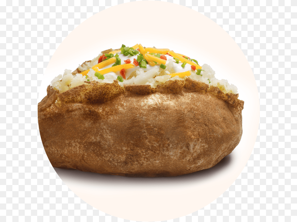 Baked Potatoes Chili Hot Dogs And Sausages Baked Potato Transparent Background, Bread, Food, Produce, Plant Free Png