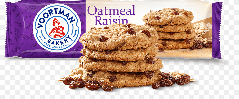 Baked With Real Whole Grain Oats And Raisins, Food, Sweets, Person, Face Free Png Download