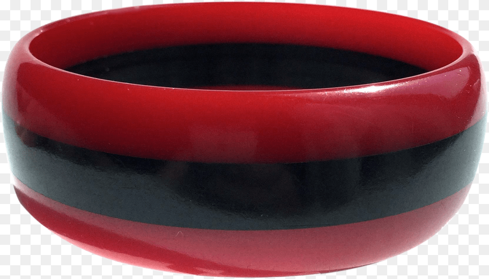 Bakelite Bangle Bracelet Laminated Stripe Red And Black Bangle, Accessories, Jewelry, Ornament, Bangles Free Png Download