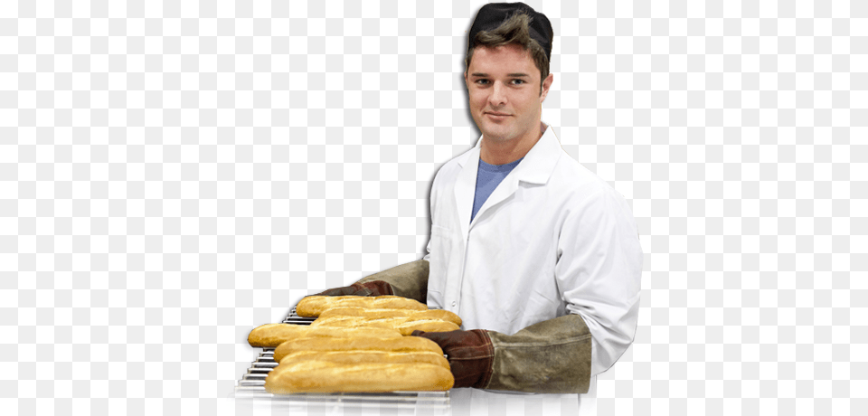 Baker, Adult, Clothing, Coat, Male Free Transparent Png