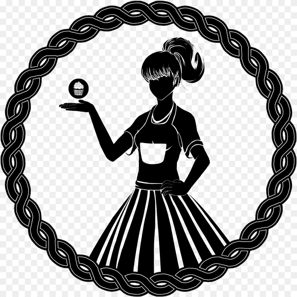 Baker Drawing Logo Bakery Girl Black And White Clipart, Photography, Person, Head Png
