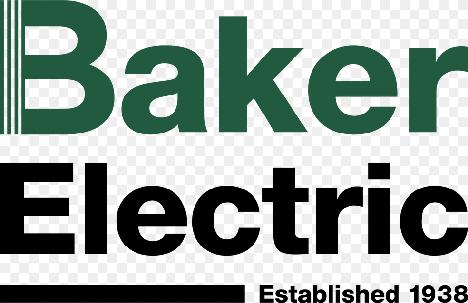 Baker Electric Inc Baker Electric Escondido, Green, Text Free Png