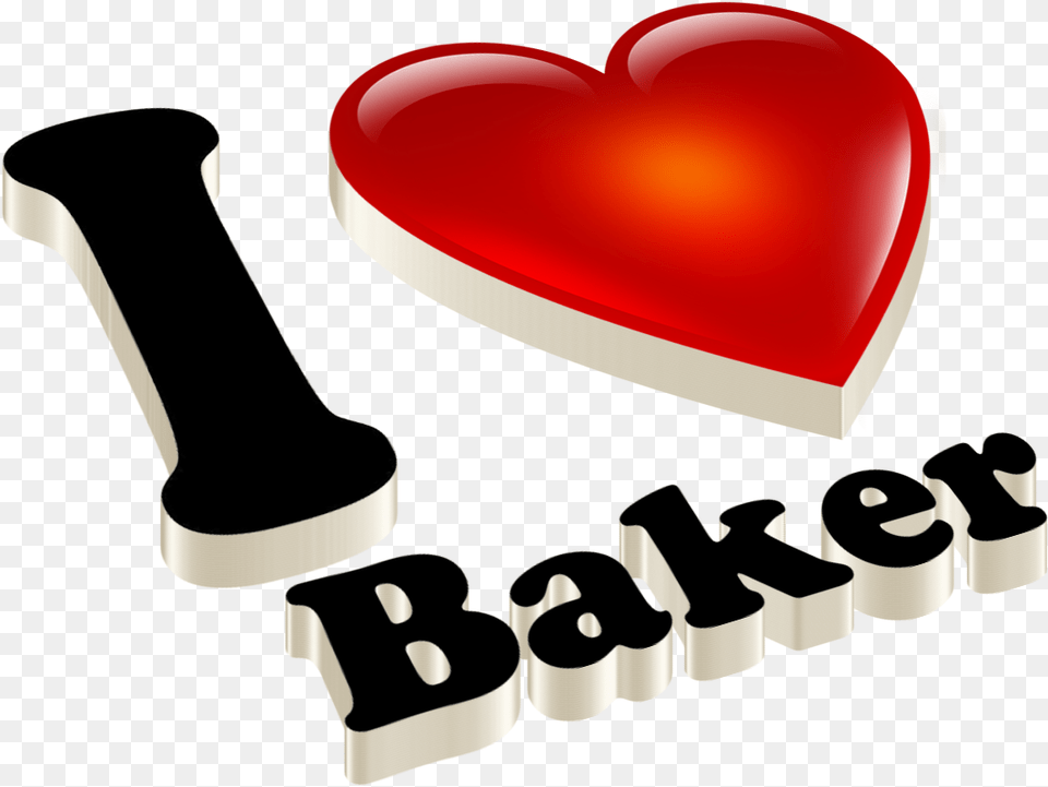 Baker Heart Name Transparent Heart Png