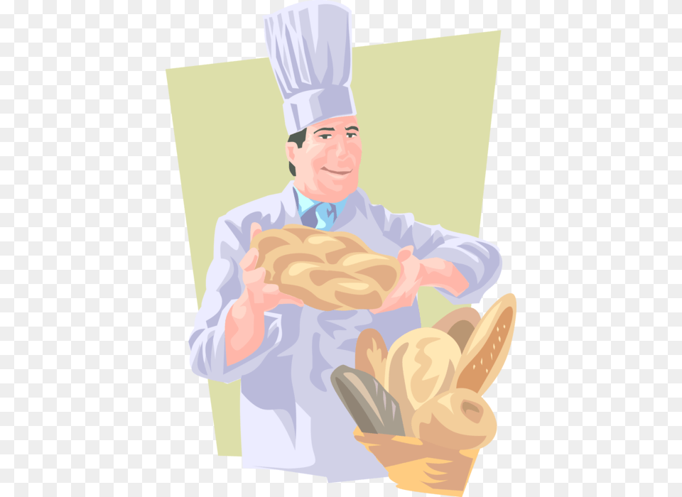 Baker Presents Fresh Baked Cartoon, Clothing, Glove, Adult, Male Free Png