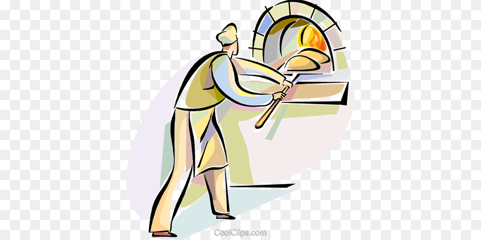 Bakers Royalty Vector Clip Art Illustration, Person, Cleaning, Boat, Transportation Free Transparent Png