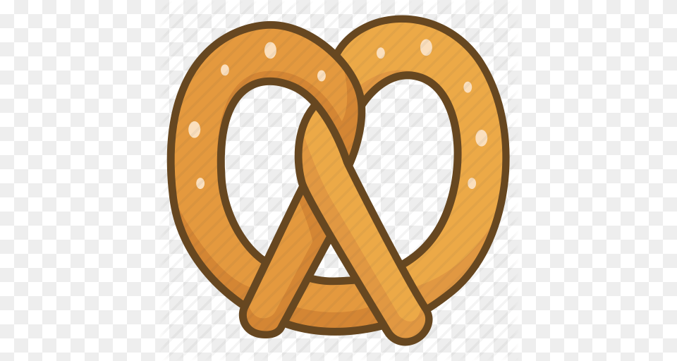 Bakery Biscuit Cookie Pretzel Salt Icon, Food Png