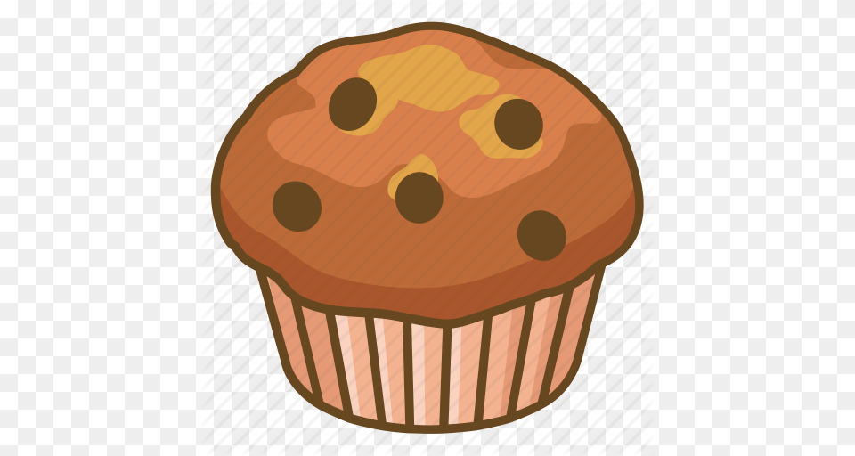 Bakery Blueberry Chip Choco Muffin Savory Icon, Dessert, Food, Cake, Cream Free Png