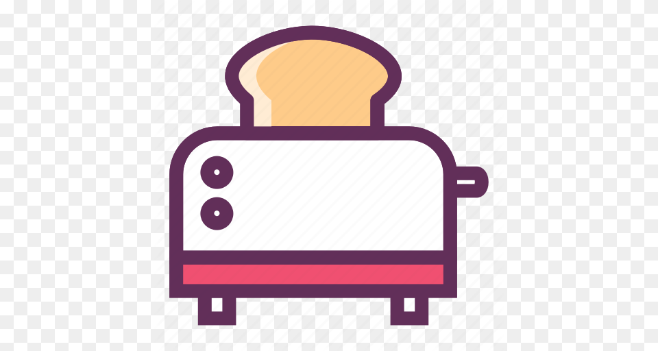 Bakery Bread Slice Bread Toaster Breakfast Home Appliances, Appliance, Device, Electrical Device, First Aid Free Png