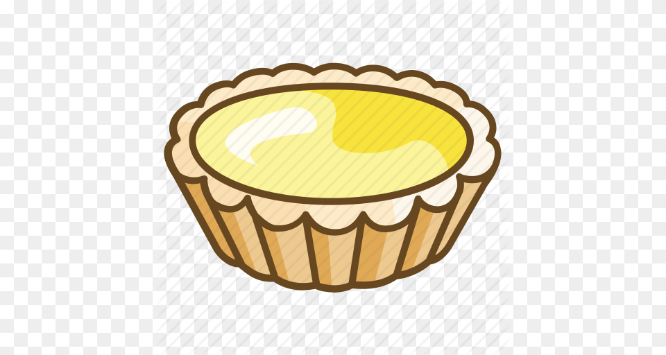 Bakery Caramel Custard Dessert Egg Tart Icon, Food, Cake, Pie, Cream Free Png Download