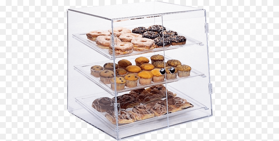 Bakery Case Goldleaf Two Door Display Case, Food, Sweets, Shop, Donut Png Image