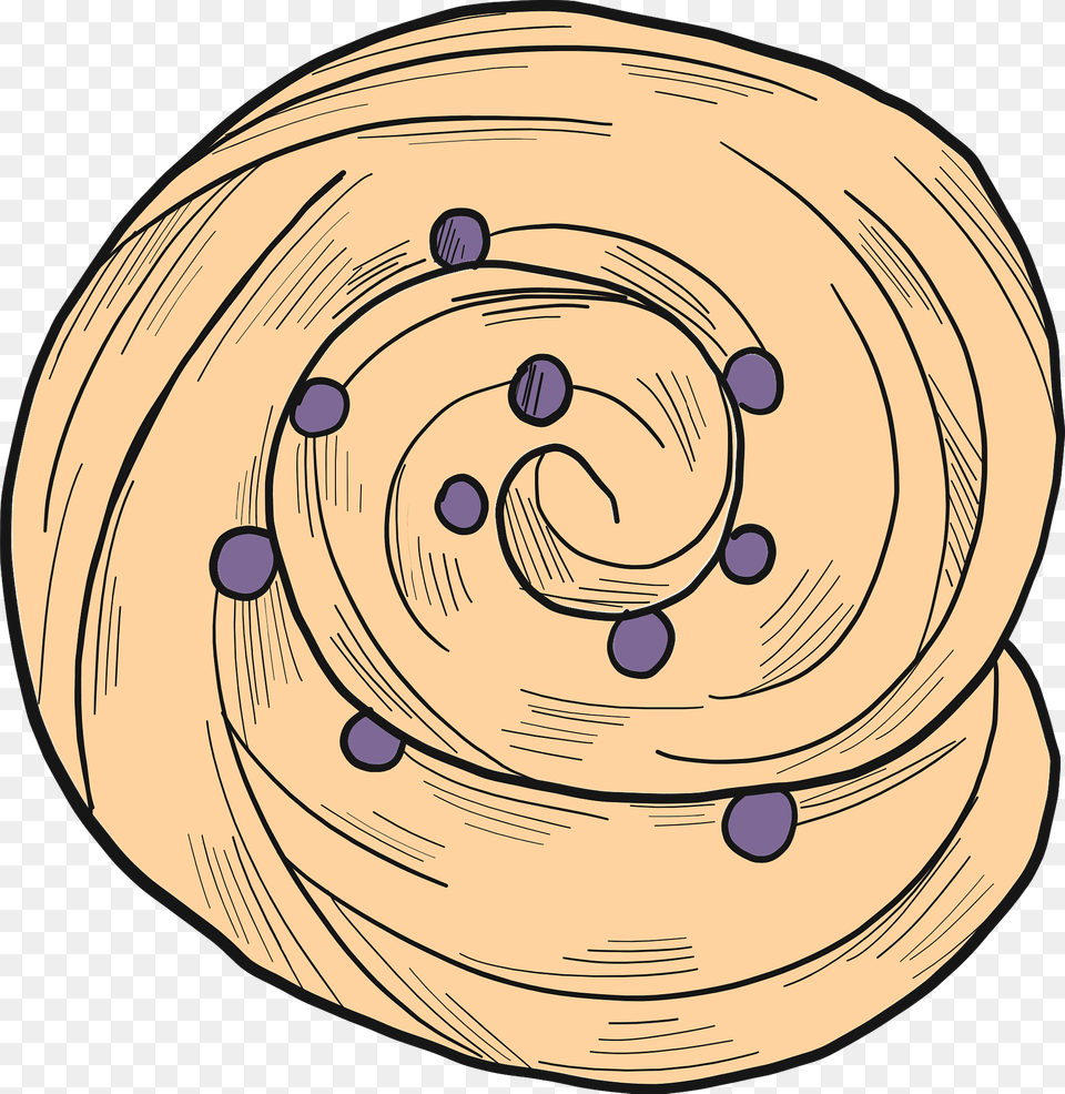 Bakery Clipart, Coil, Spiral, Wood, Sweets Png