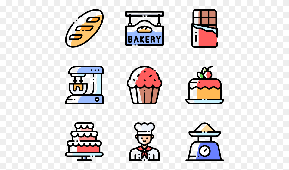 Bakery Icons, Cream, Dessert, Food, Ice Cream Free Transparent Png