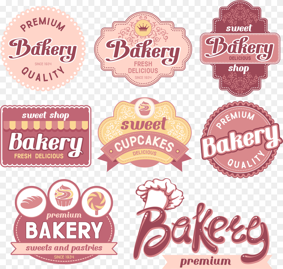 Bakery Label Stock Photography Clip Art Bakery Label, Advertisement, Poster, Cream, Dessert Free Transparent Png