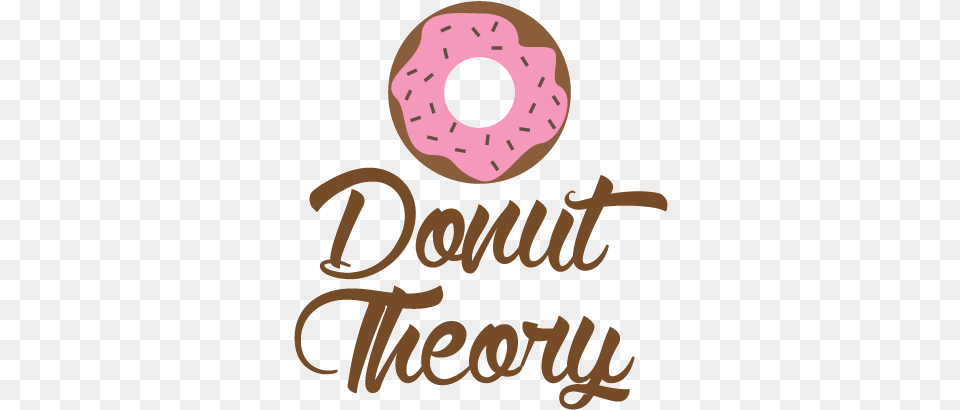 Bakery Logo Design For Donut Theory Donut Shop, Food, Sweets Free Transparent Png