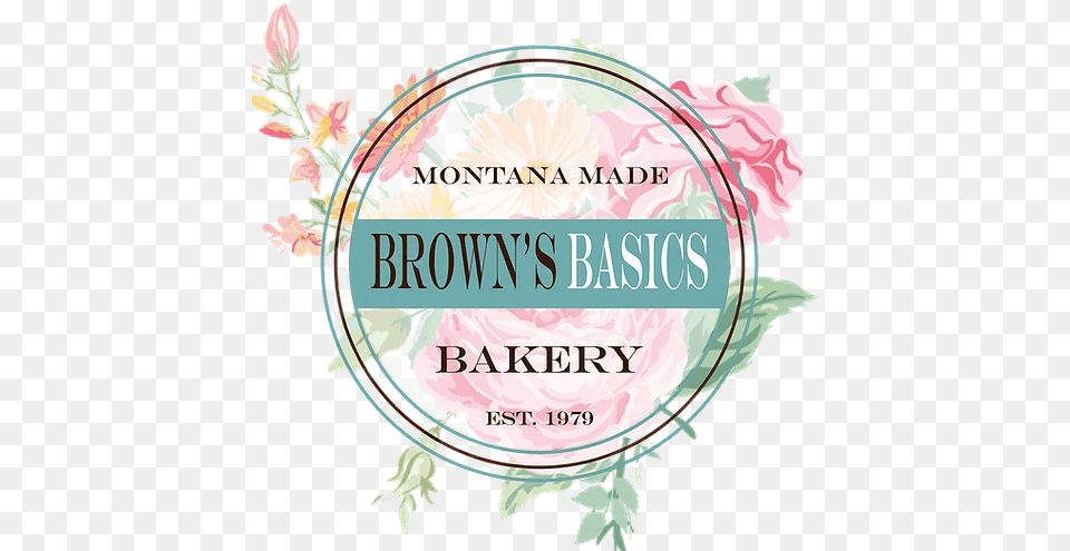 Bakery Missoula Mt Brownu0027s Basics Floral, Book, Publication, Flower, Plant Free Png