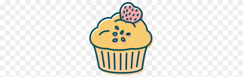 Baking Clipart, Cake, Cream, Cupcake, Dessert Png