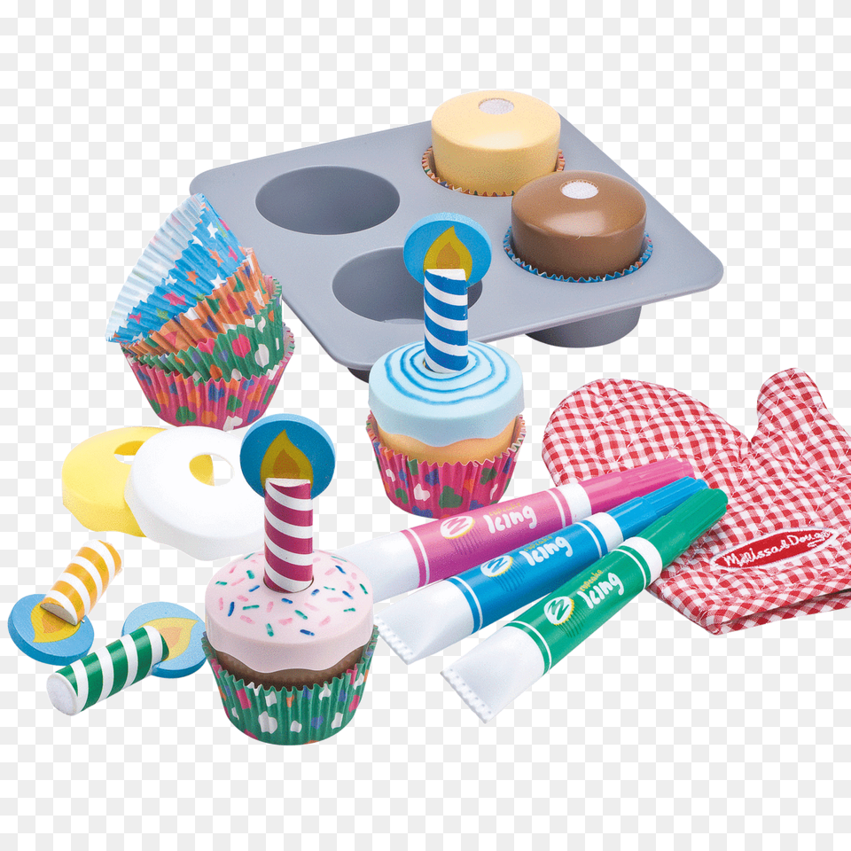 Baking Clipart Cupcake Tray, Cream, Dessert, Food, Icing Free Transparent Png