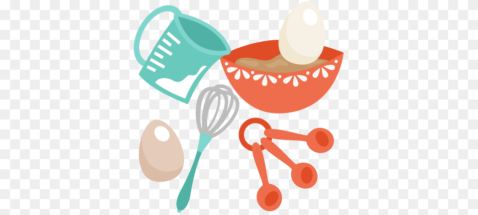 Baking Clipart Cute Baking Clipart, Cutlery, Cup, Smoke Pipe Free Png
