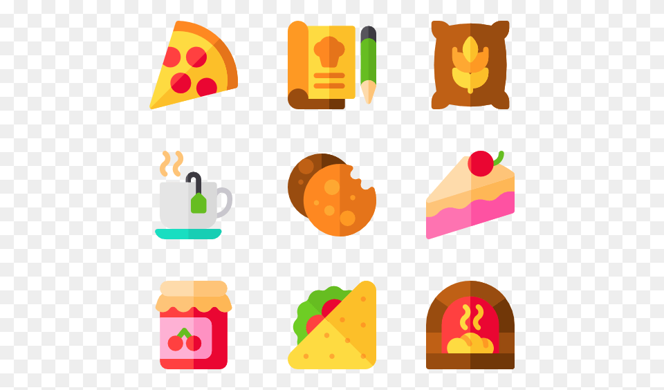 Baking Icon Packs, Food, Sweets, Lunch, Meal Free Transparent Png