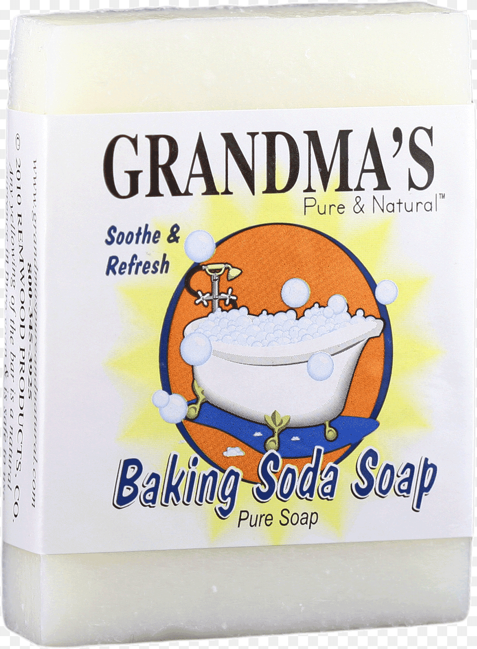 Baking Soda Bar Remwood Products Co Grandma39s Baking Soda Soap 4 Oz, Dairy, Food Free Png