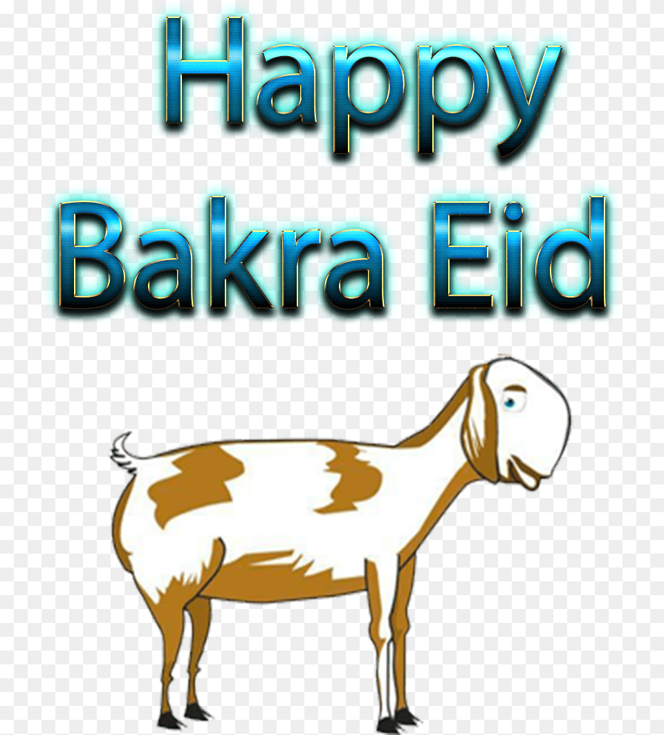 Bakra Eid With Background, Livestock, Animal, Goat, Mammal Free Transparent Png