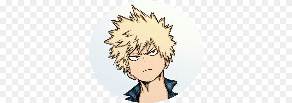 Bakugou Bnha Anime Icons Hero, Book, Comics, Publication, Manga Png