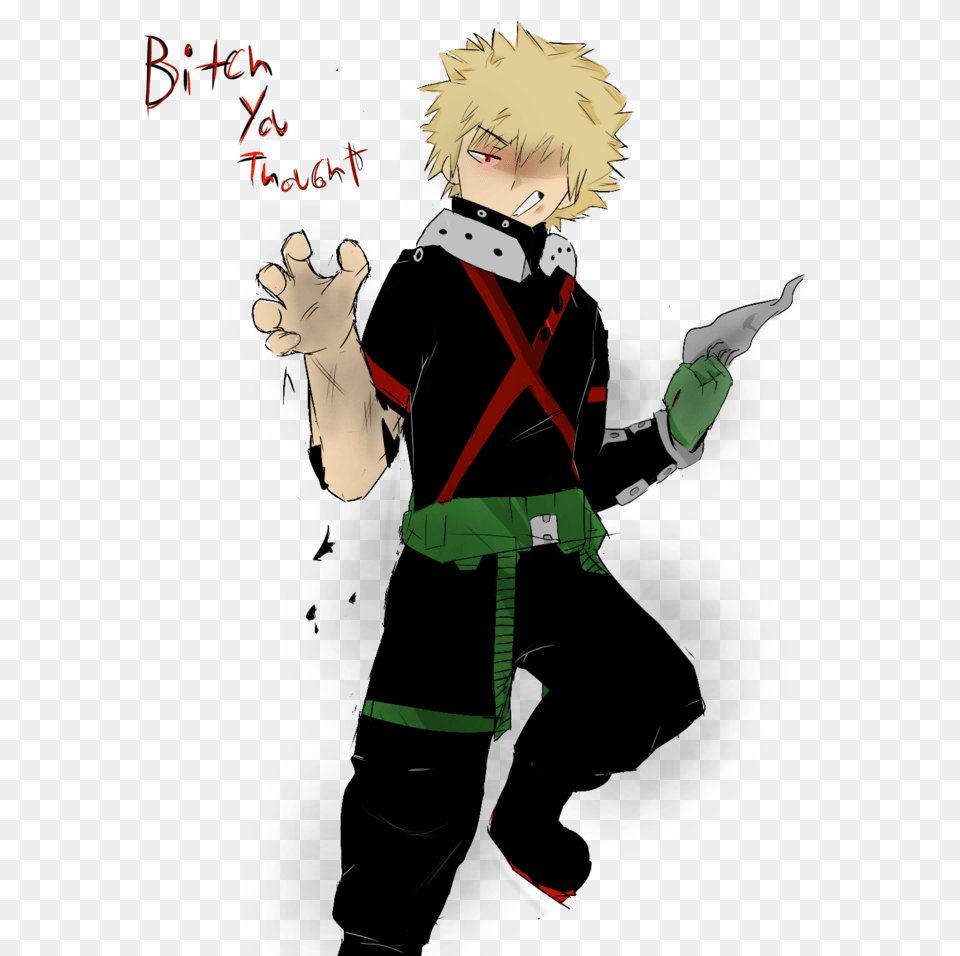 Bakugou Katsuki V Colored, Book, Comics, Publication, Baby Png Image