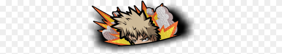 Bakugou Peeker Sticker Sticker, Anime, Outdoors Png