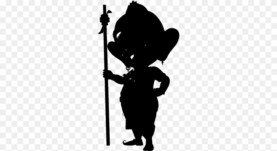 Bal Ganesh Transparent Images Illustration, Silhouette, Baby, Person Png