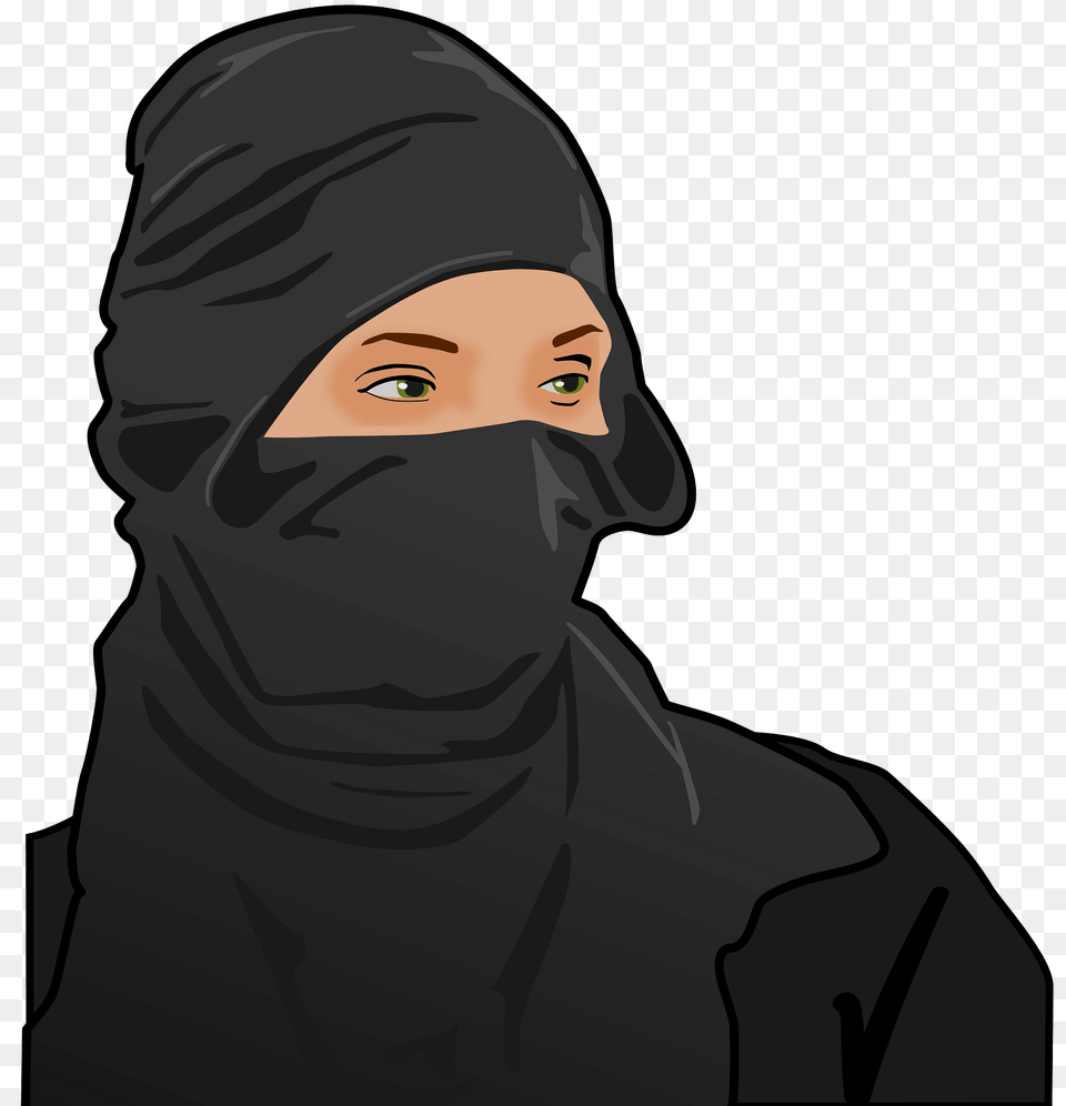 Balaclava Girl Clipart, Adult, Female, Person, Woman Free Transparent Png