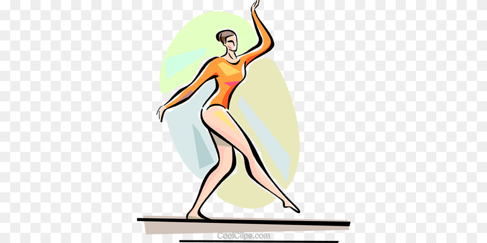 Balance Beam Livre De Direitos Vetores Clip Art, Person, Leisure Activities, Dancing, Adult Free Png Download