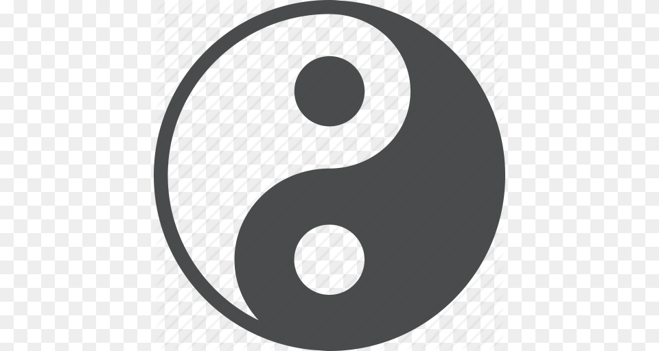 Balance Feng Shui Harmony Taoism Yang Yin Zen Icon, Number, Symbol, Text Png Image