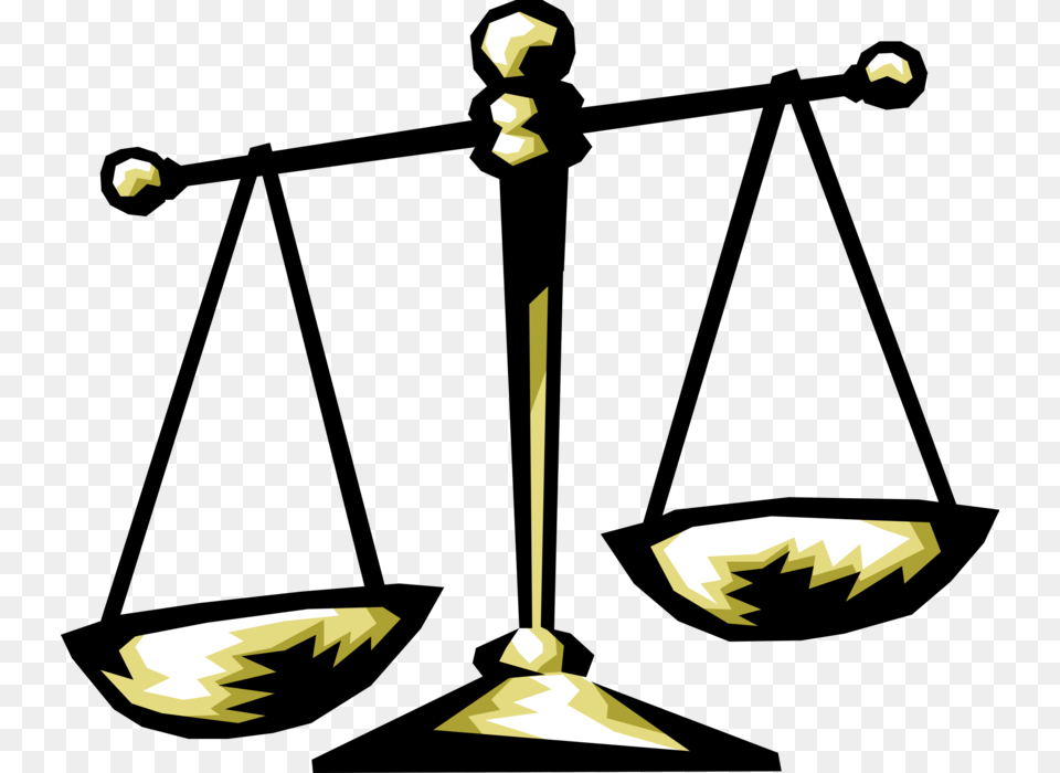 Balance Measures Weight Illustration Of Scales Scales Of Justice, Lamp, Lighting, Accessories, Earring Free Png Download