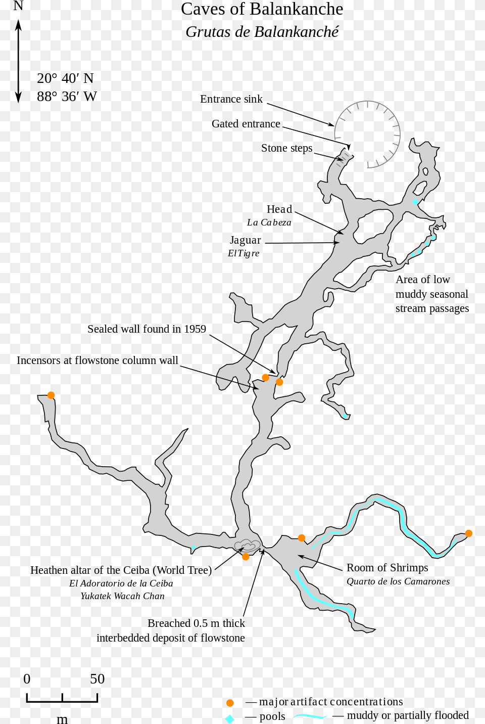 Balankanche Cave, Chart, Plot, Map, Outdoors Free Transparent Png