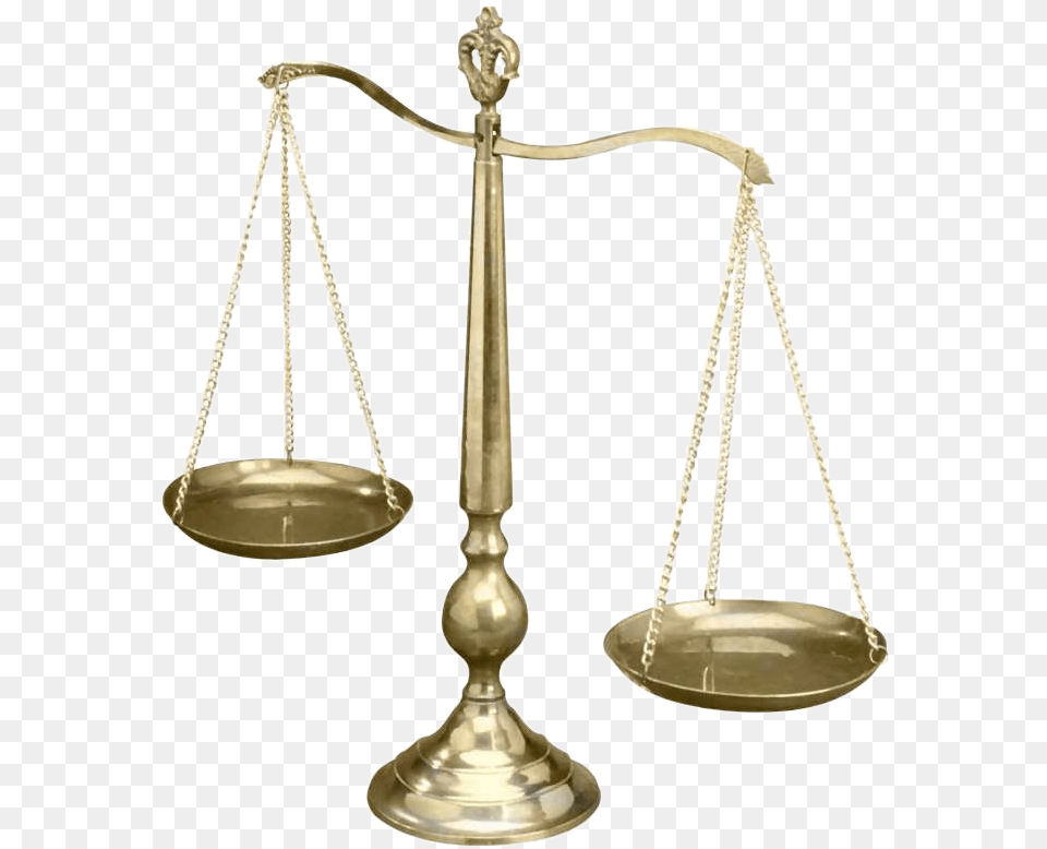 Balanza De La Justicia, Scale, Bronze, Chandelier, Lamp Free Png