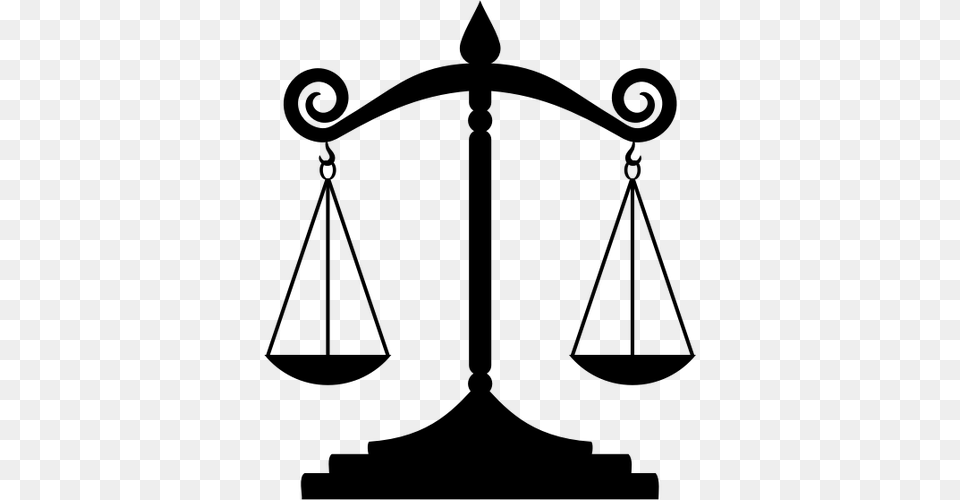 Balanza Vector Rule Of Law Drawing, Gray Free Transparent Png
