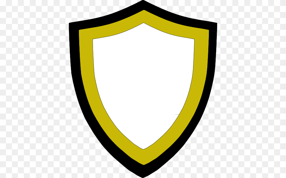 Balck And Yellow White Shield Clip Art, Armor Png Image