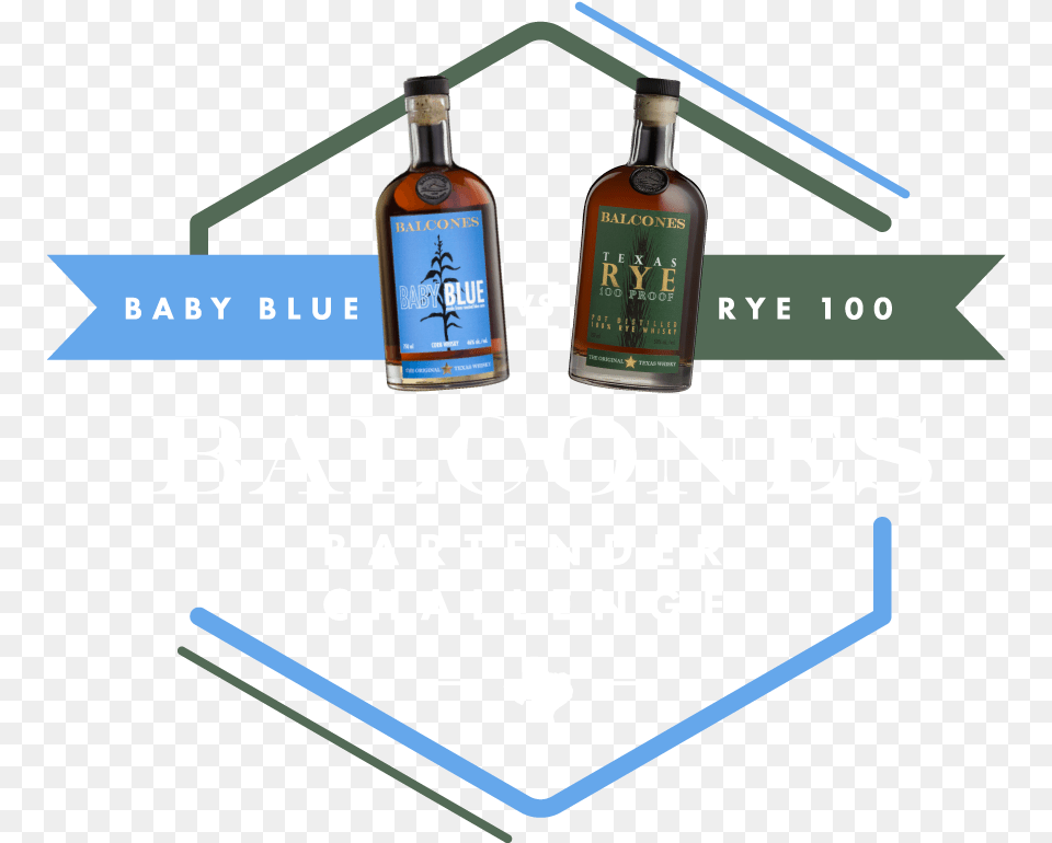 Balcones Baby Blue Corn Whisky Corn Whiskey, Alcohol, Beverage, Liquor Png Image