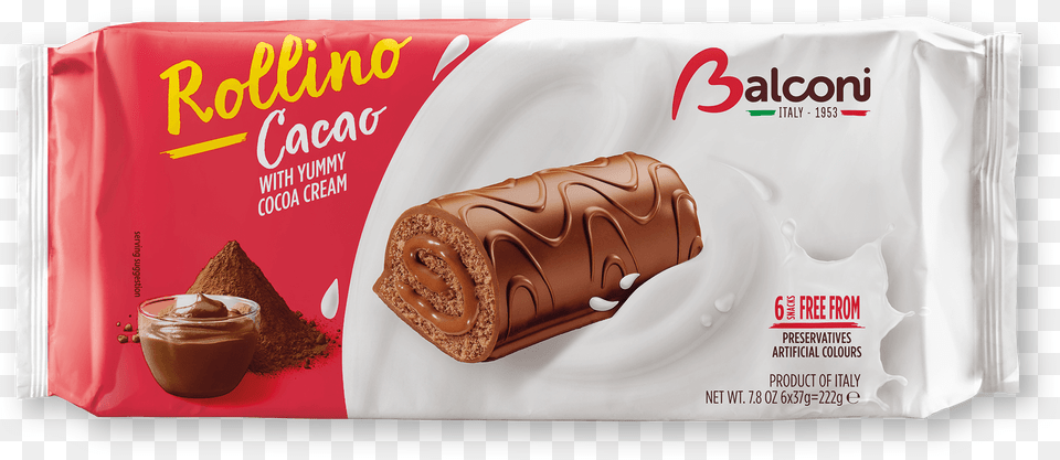 Balconi Mini Rolls, Cocoa, Dessert, Food, Chocolate Free Png