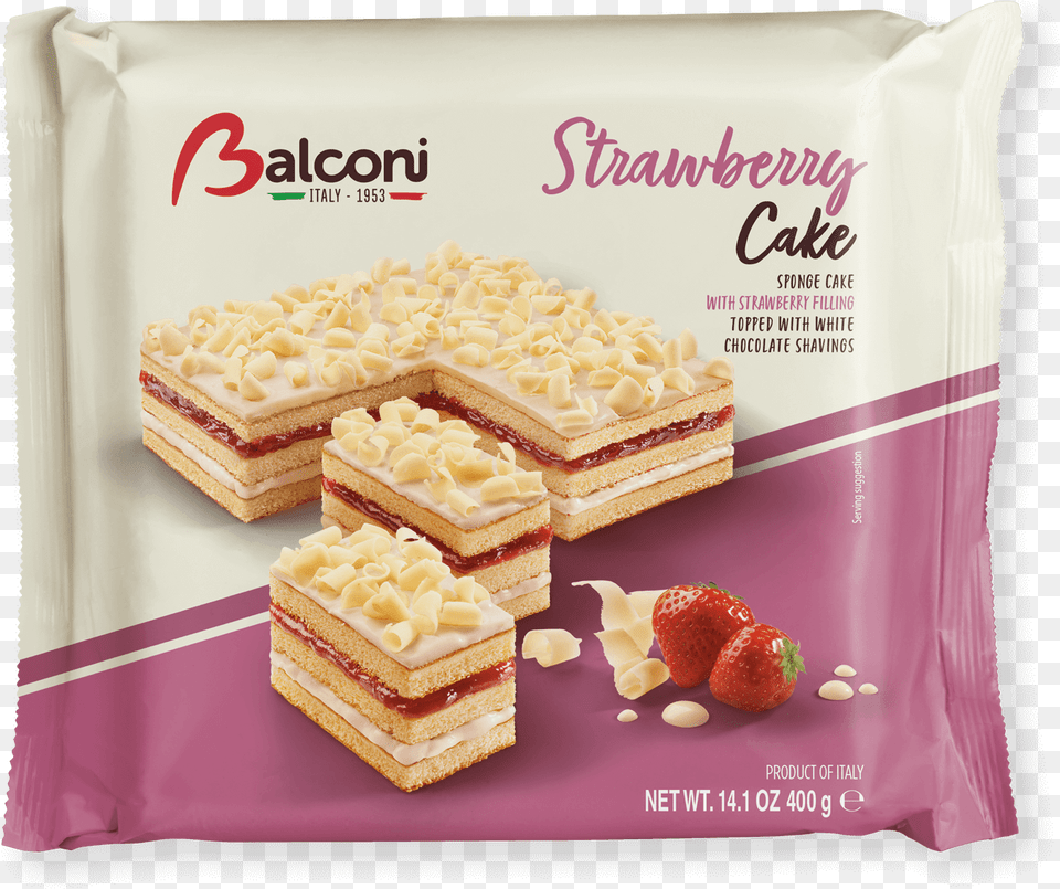 Balconi Strawberry Cake, Dessert, Food, Pastry, Berry Png Image